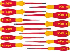Schraubendreher-Satz VDE 12tlg. slimFix Wiha Produktbild