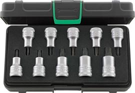 Schraubendrehereinsatz- Satz 1/2" T20 bis T60 10-teilig Stahlwille Produktbild