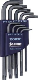 TORX-Winkelschraubendrehersatz 9-tlg. T8-T40 Produktbild