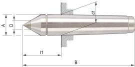 Feste Körnerspitze Typ 667 Produktbild