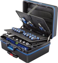 Werkzeugtrolley 485x350x195mm ABS Tafel mit Taschen FORUM Produktbild