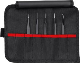 Universalpinzetten-Set ESD 5tlg. 92 00 01 ESD KNIPEX Produktbild