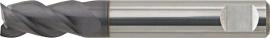 Vollhartmetall-Mini-Fräser TiAlN, 3 Schneiden, extrakurz, 45° Produktbild