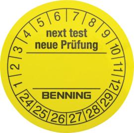 Prüfplakette Benning Produktbild