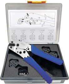 Crimpwerkzeugsatz mit 5 Wechseleinsätzen FORUM Produktbild