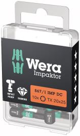 Bit-Box Impaktor für TORX®-Schrauben 1/4", 25 mm, Wera Produktbild