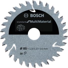 HM-Kreissägeblatt 85x1,5/1x15 30Z Bosch VE à 1 Stück Multi Mat für Akkusägen Produktbild