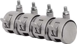 Rollensatz für Stellwand (4 Stück) Produktbild