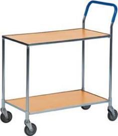 Tischwagen m. 2 Ladefl. Dekor Buche Produktbild