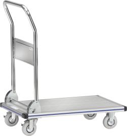 Alu-Plattformwagen 3120 Klappbügel 740x480 mm fetra Produktbild