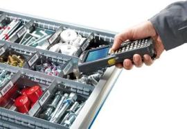 Beschriftungsreiter für Mulden, Trennbleche und Einsatzkästen Produktbild