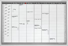 Wochenplaner 8x26 Felder Abm. 920 x 625 mm Magnetoplan Produktbild