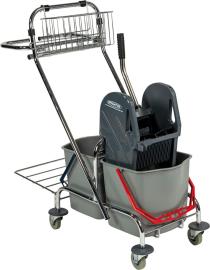 Doppelfahreimer chrom 2x17l m.Presse, K.+R. Produktbild