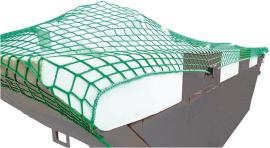 Containernetz 3,5x6,0 m MW 45 grün ohne Gummi Produktbild