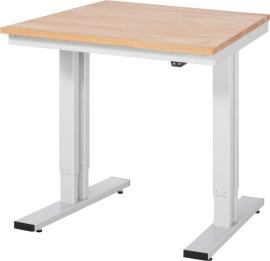 Werktisch, Serie adlatus 300, Buche-Massivplatte, Tiefe 800 mm Produktbild