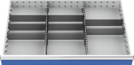 Metalleinteilungen FH200 B1005 x T736 Produktbild