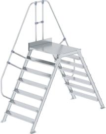 Überstieg 60 Grad 7 Stufen B 1000 mm lichte Höhe 1660 mm Ausladung 2910 mm Produktbild