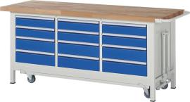 Absenkbare Werkbank 8000 - Modell 8579 B2000 x T700 x H880 mm Produktbild