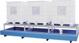 Auffangwanne Typ WSP mit Abfüllbock für KTC 1000 Liter Produktbild