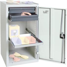 Werkzeug- und Materialschrank Serie 3000, 2 Schublade, 1 Wannenböden Produktbild