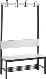 Einseitige Garderobenbank und Schuhrost Produktbild