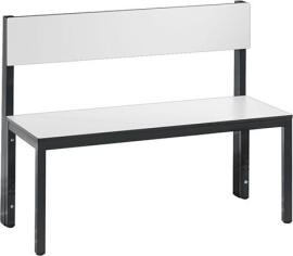 Sitzbank, mit Rückenlehne, ohne Schuhrost Produktbild