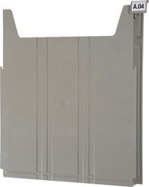 Ablagefach "BIG" 42 x 262 x 302 mm hellgrau Produktbild