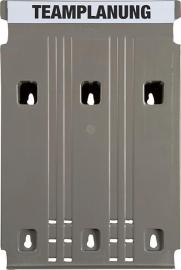 Grund-Modul "Flat" fuer Wandsortierer 58 x 240 x 392 mm hellgrau Produktbild