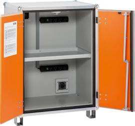 Akku Ladeschrank Premium 8/10 mit Stapelfüßen, 3-phasig Produktbild