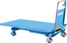 Hubtischwagen breit 1600x800 mm Plattform 500 kg Tragfähigkeit Produktbild