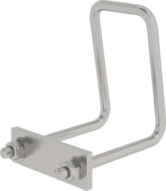 Klemmhalter für Dachleiter Edelstahl V4A (1.4571) Produktbild