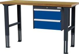 Arbeitstisch, 2 Schubladen 2x 200 mm Produktbild