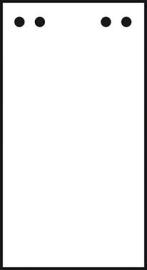 Lamellenschutzvorhang, Zuschnitte Produktbild