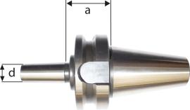 Bohrfutteraufnahme JISB6339A BT40-B16 FORTIS Produktbild