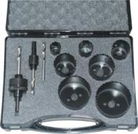 HSS-Bimetall-Lochsägensatz Elektro 22-68mm Produktbild