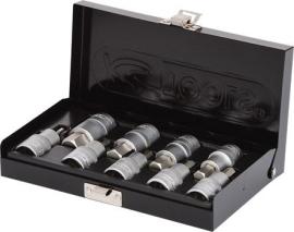 Bit-Steckschlüsselgarnitur 1/2" 4-17mm 9-tlg. Innensechskant Produktbild