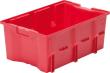 Drehstapelbehälter Serie DLK, rot Produktbild