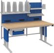 Systemtisch Multi4motion B1685xT900/965xH730-1330 Packarbeitsplatz 1 Tischplatte Multiplex Produktbild