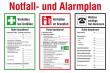 Notfall- und Alarmplan B600xH400 mm Kunststoff Produktbild