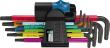 Winkelschraubendreher- Satz lang 9-teilig T8-T40 Halfefunktion Color Wera Produktbild