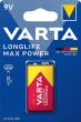 Batterie MAX TECH 9V-Block Blister a 1 Stück VARTA Produktbild