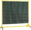 Schweisstrennwand 1021 2000x2000x600, fahrbar Produktbild