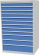 Schubladenschrank T736 1005 mm, 12 Sbl. VA Produktbild