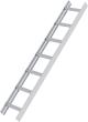 Dachleiter Alu Natur 7 Sprossen Produktbild