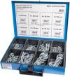 Sortiment Federstecker einfach u. doppelt, verzinkt Produktbild