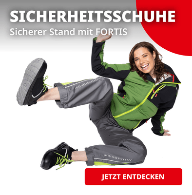 Sicher auftreten mit Fortis - Zu den Produkten