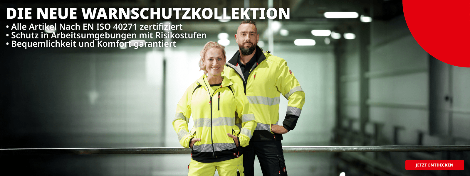 Die neue Warnschutzkollektion - Zu den Produkten