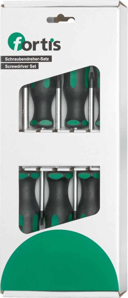FORTIS Schraubendreher-Satz für TORX® 6-teilig T8-T25 Produktbild img1 L
