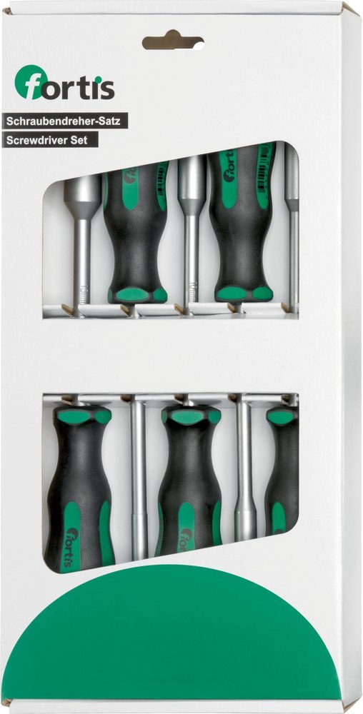 FORTIS Steckschlüssel-Schraubendreher-Satz 5-teilig Produktbild img1 L