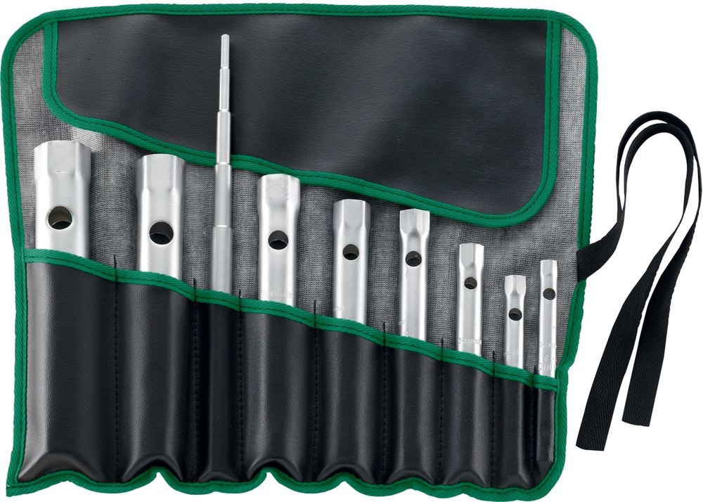 FORTIS Rohrsteckschlüssel-Satz 9-teilig in Nylontasche Produktbild img1 L